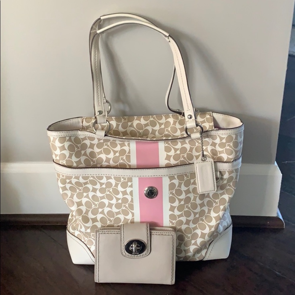 Coach Purse & Wallet Bundle